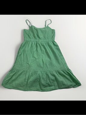 Abercrombie Kids Green Tiered Dress Girls Size 13/14 Summer Sundress